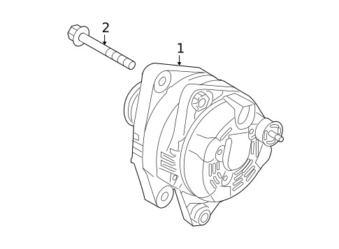 Alternator for 2016 Kia Sorento #0