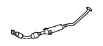 174100D301 - : Converter &amp; Pipe for Toyota: Corolla, Matrix Image