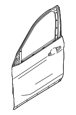 41515A38651 - : Door Shell for BMW: X1 Image
