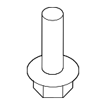11609989 - Body: Bumper Cover Bolt for GM Image