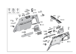 1666903941 - Trim and Lining: Trim, Load Compartment for Mercedes-Benz: GL350, GL450, GL550, GL63 AMG, GLS350d, GLS450, GLS550, GLS63 AMG Image