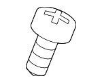 986237 - Body: Striker Screw for Volvo Image