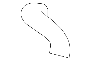 T2R22983 - : Turbocharger Intercooler Pipe for Jaguar Image