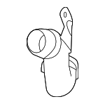 T2R22982 - Cooling System: Pressure Tube for Jaguar: F-Type Image