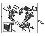 97205B1300 - : AC &amp; Heater Assembly for Genesis: G80 | Hyundai: Genesis Image