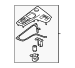 84650P1300FHV - Body: Upper Trim Panel for Kia: Sportage Image