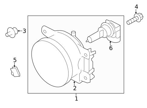 Bulbs - Chassis for 2021 Subaru Forester #1
