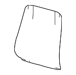 1AP171D1AA - Body: Seat Back Cover for Chrysler: 300 | Dodge: Charger Image