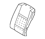 52107161875 - Body: Seat Back Pad for BMW: X5, X6 Image
