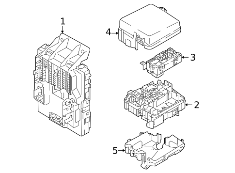 Fuse & Relay for 2018 Kia Sedona #0