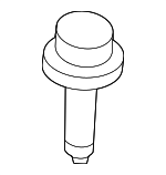 6509951AA - Body: Seat Belt Receptacle Bolt for Mopar Image