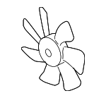 73311AG01A - HVAC: Fan for Subaru: Legacy, Outback Image