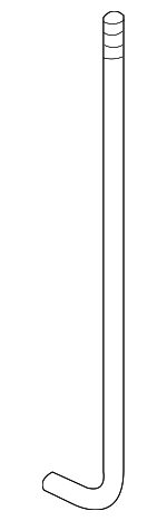 7445110061 - Electrical: Hold Down Clamp Bolt for Toyota Image