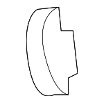 25863520 - Body: Handle Bezel for Pontiac: Solstice | Saturn: Sky Image