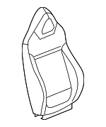 25967110 - : Cobalt Red Front Seat Back Cover for Saturn: Sky Image