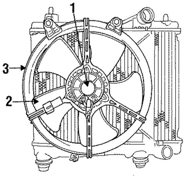 4740101 - Cooling System: Fan Motor for Mopar Image