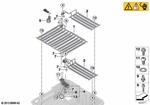 61278632542 - : Cooler For High-Voltage Battery, Lower for BMW Image