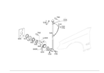 2118840192 - Attachment Parts: Dampening for Mercedes-Benz Image