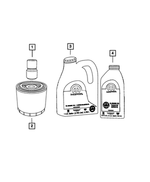 68518203AA - 5.7L Gas; Engine: 5w20 Engine Oil for Mopar Image
