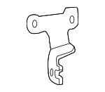 2124600235 - Steering: Pressure Line Upper Bracket for Mercedes-Benz Image