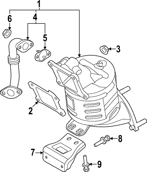 Exhaust Manifold for 2024 Kia Sportage #0