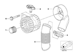 12311713491 - Engine Electrical System: Voltage Regulator for BMW Image