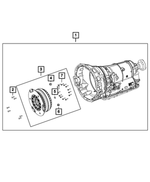 68144195AA - 8HP50; 8-Speed; Automatic Transmission: Torque Converter Kit for Mopar Image