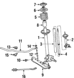 9094802038 - : Suspension Stabilizer Bar Link Washer for Toyota Image