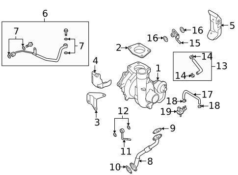 Turbo Charger for 2008 Mazda 3 #0