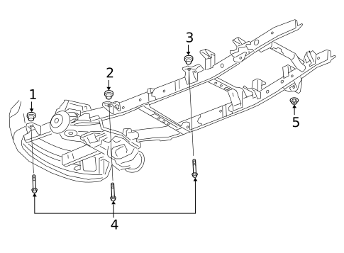 Frame & Components for 2025 Ram 2500 #5