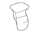 7685310010 - Body: Spoiler Retainer for Toyota: Corolla, Matrix Image