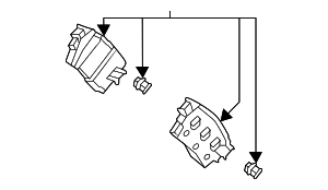D40606TA5B - : Disc Brake Pad Set for Nissan: ARIYA, Murano, Pathfinder Image