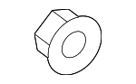 1225N8031 - Brakes: Support Bracket Nut for Nissan Image