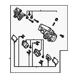D40105MP0A - : Caliper Assembly for Nissan: ARIYA Image