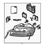 4E0941003BG - Electrical: Headlamp Assembly for Audi Image