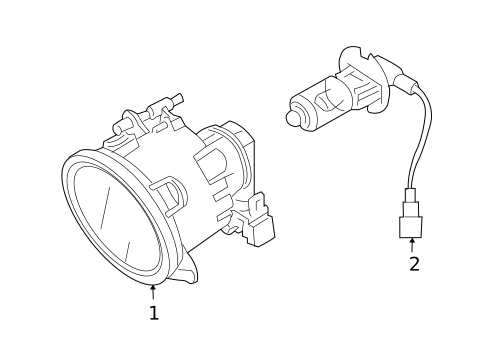 Fog Lamps for 2004 Land Rover Discovery #0