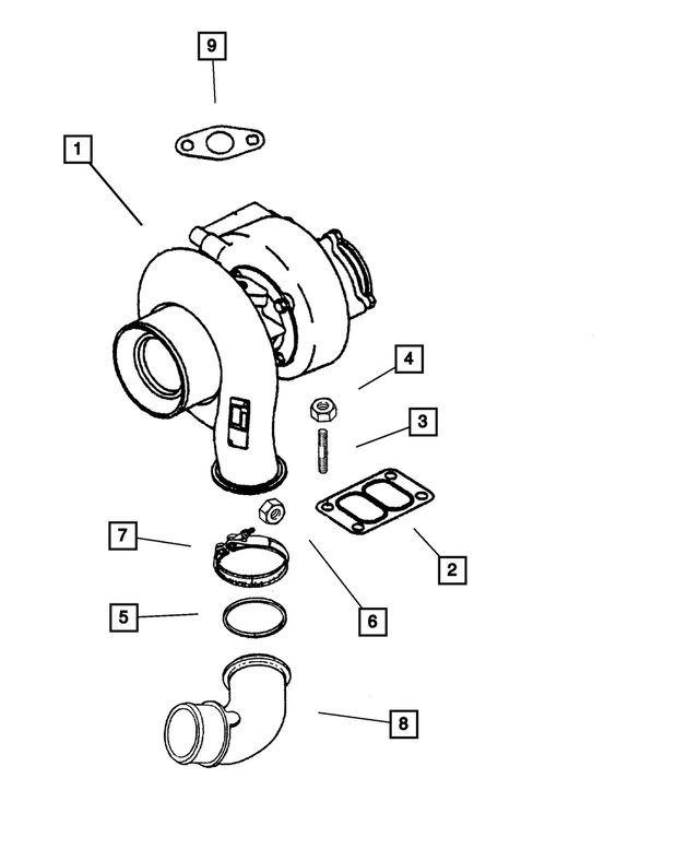 R5017787AE - Fuel: Turbocharger for Mopar Image