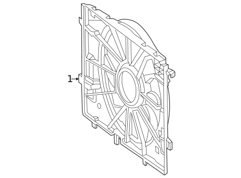 Cooling Fan for 2024 Mercedes-Benz CLE 450 #0