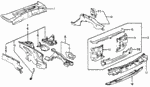 60850671010ZZ - : Skirt, Front (Upper) for Honda Image