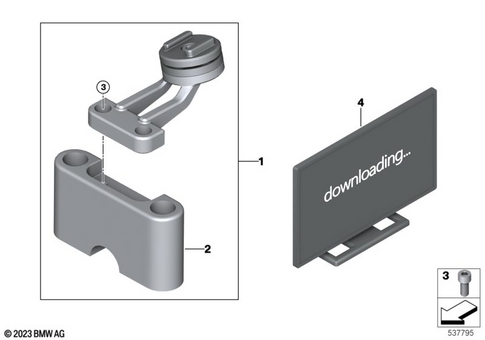 Navigation & Communication for 2024 BMW-Motorrad CE #1