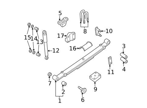 Shocks & Struts for 2002 Nissan Xterra #0