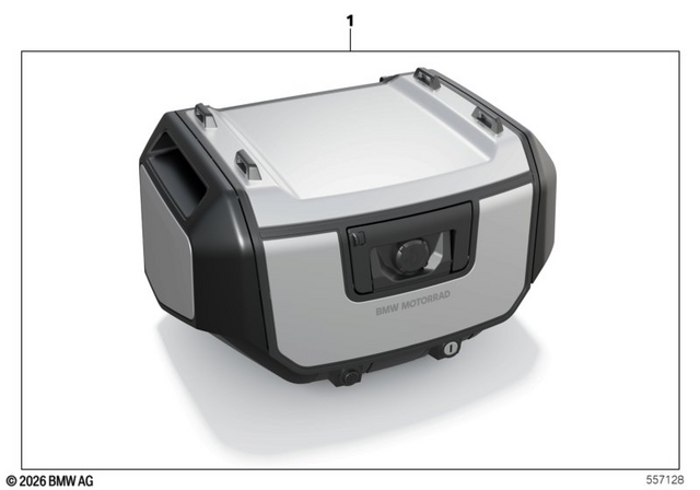 77435B51B35 - : Variotop Case for BMW-Motorrad Image