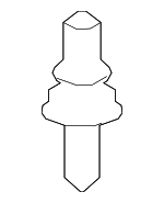 281712H000 - Engine: Lower Cover Bolt for Kia: Borrego, Carnival, Forte, Forte Koup, Forte5, K4, K5, K900, Niro, Niro EV, Optima, Rio, Rio5, Sedona, Seltos, Sorento, Soul, Sportage, Stinger, Telluride Image