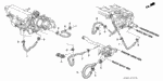 19506P75000 - Engine: HOSE, ELECTRONIC AIR CONTROL VALVE IN. for Acura Image