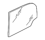 51328399015 - Body: Door Glass for BMW: Z3 Image