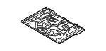 5Q0813116L - Body: Rear Floor Pan for Volkswagen Image