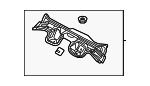 5Q0803531M - Body: Center Crossmember for Volkswagen Image