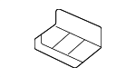 5Q0804865A - Body: Floor Pan Bracket for Volkswagen Image