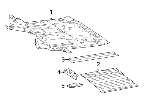 Floor for 2018 Mercedes-Benz Sprinter 3500 #0