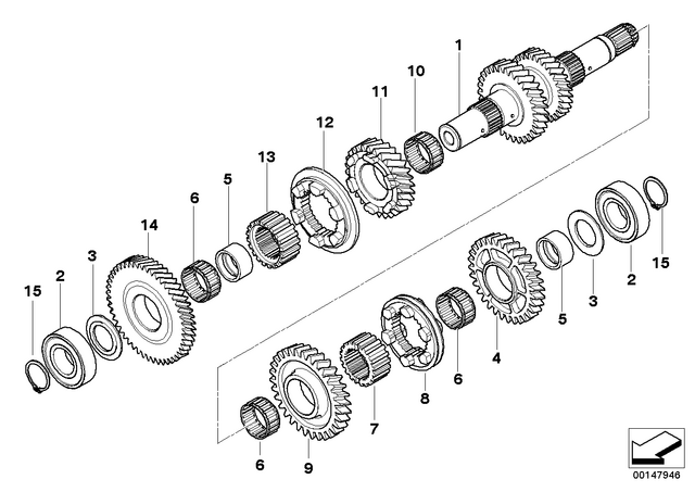 23317681364 - : Shim - 25X42X2.000 for BMW-Motorrad Image